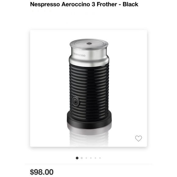 MOVING SALE! Nespresso Aeroccino 3 Milk Frother MSRP $98+ - Picture 5 of 8